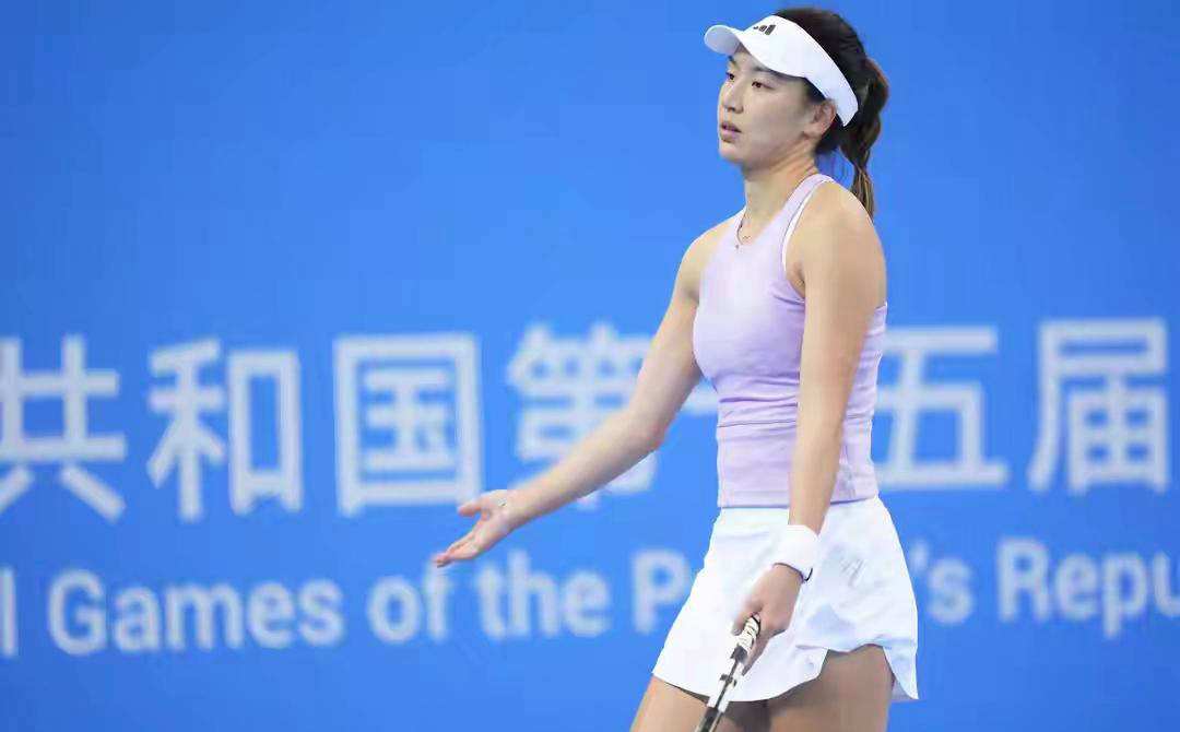 全运会网球女单半决赛:朱琳以2-0战胜王欣瑜 晋级决赛